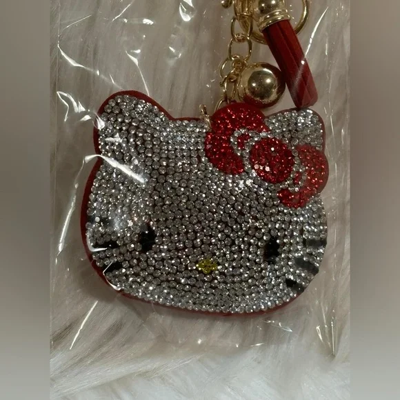Bling Hello Kitty Key Chain NEW - Picture 3 of 4